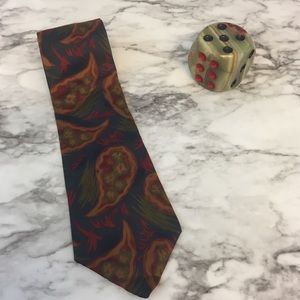 3/$20 Ron Chereskin Blue Burgundy Green Tie